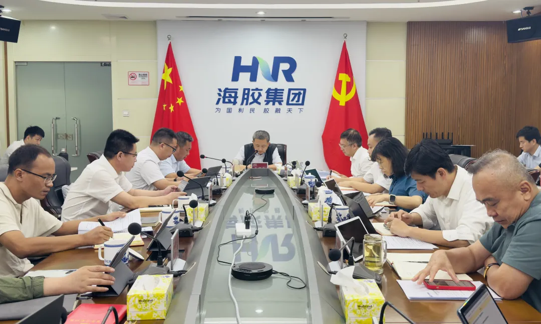 海南橡膠召開(kāi)黨委會(huì)（擴(kuò)大）會(huì)議 研究部署學(xué)習(xí)教育、干膠生產(chǎn)、安全生產(chǎn)等工作